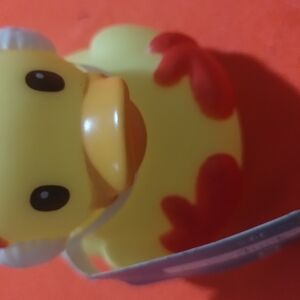 Yellow Duck Bath Winter Duck Infantino Fun Time Christmas Rubber Ducky Bath Toy